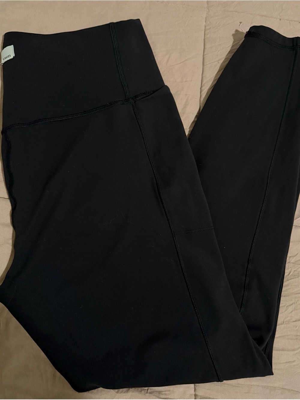 Vuori Black High-Rise Performance Leggings